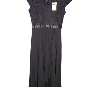 Miusol Womans Black Medium Dress